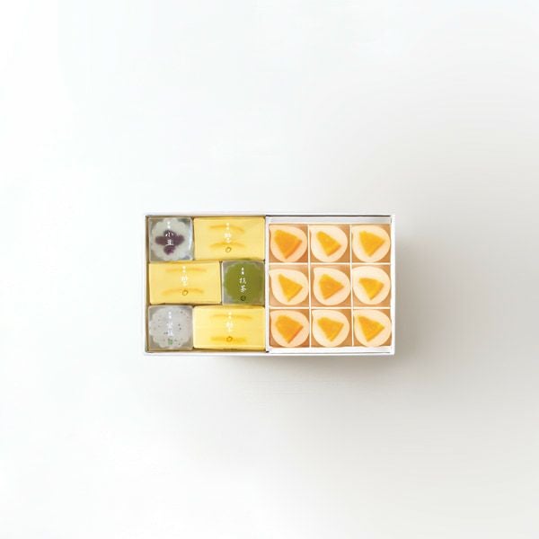 琥珀詰合せ 3品入 (AK-21S)｜京都 四条河原町にある和菓子屋 永楽屋の